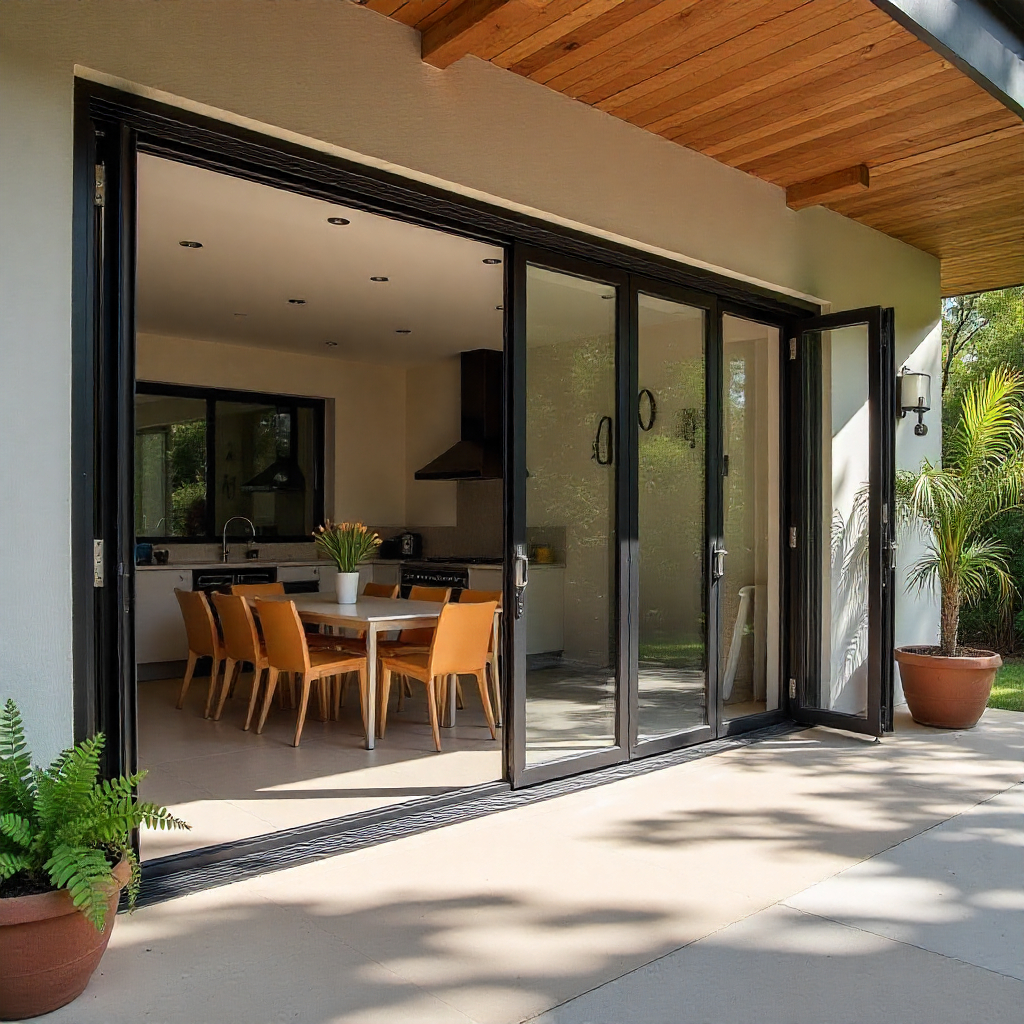 aluminium specialists Roodepoort, glass specialists Randburg, aluminium door experts Johannesburg, aluminium door frames, safety glass doors, multi-point locking doors, aluminium door tracks, aluminium door rollers, weather sealing doors, door panel configurations, powder coated finishes, property value doors, home improvement doors, architectural doors, contemporary doors, modern door design, luxury door systems, premium aluminium doors, bi-fold aluminium doors for entertainment spaces, seamless indoor outdoor transition doors, space saving doors for patios, aluminium doors that stack neatly, wide opening patio doors, doors for luxury homes Bryanston, best bifold doors Johannesburg, professional aluminium door installation, aluminium windows, aluminium shopfronts, glass balustrades, aluminium window frames, sliding aluminium windows, casement windows, frameless glass, double glazing, modern home design, contemporary architecture, luxury home features, open plan design, indoor outdoor flow, entertainment area upgrades, home renovation ideas, patio design ideas