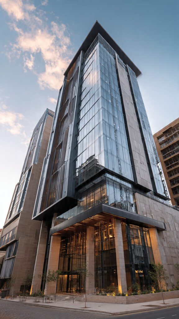 Aluminium curtain walls, energy efficiency, high-rise buildings Johannesburg, aluminium façade systems, insulated glass, thermal break aluminium, Low-E glass, natural lighting, airtight building envelope, HVAC energy savings, sustainable building design, aluminium windows and doors, curtain wall solutions Roodepoort, curtain wall solutions Randburg, energy-efficient façades, modern building design, aluminium curtain wall installation, durable aluminium façade, recyclable aluminium, building envelope optimization, high-rise construction Gauteng, commercial building façades, residential high-rise energy efficiency, aluminium cladding, façade thermal performance, building energy savings, sunlight penetration, architectural aluminium solutions, Accend Aluminium & Glass, aluminium glazing systems, aluminium frame durability.