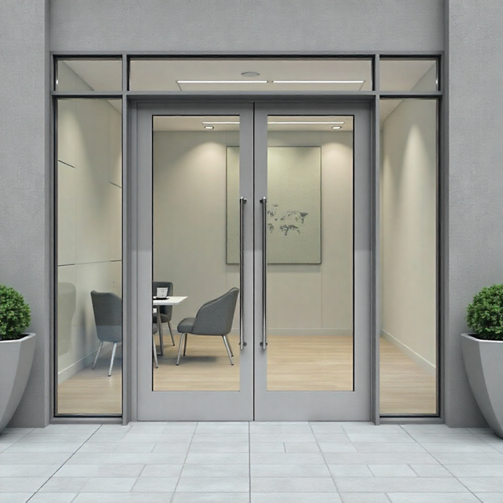 security features for aluminium office fronts, aluminium shopfront security, ground-floor office front security, commercial aluminium shopfronts, anti-theft aluminium shopfronts, office front security South Africa, laminated safety glass, toughened glass shopfront, access control systems, commercial security doors, burglar-resistant aluminium frames, security shutters for offices, roller shutters for shopfronts, reinforced aluminium framing, intrusion detection systems, commercial CCTV systems, door locking mechanisms, multi-point locking systems, security glazing options, office frontage protection, Roodepoort aluminium shopfronts, Randburg aluminium shopfronts, commercial property security, business frontage security, commercial break-in prevention, aluminium door security upgrades, office window security systems, anti-smash-and-grab solutions, glass protection film, shopfront reinforcement South Africa